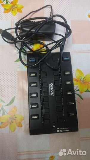 Usb хаб с питанием 28 port