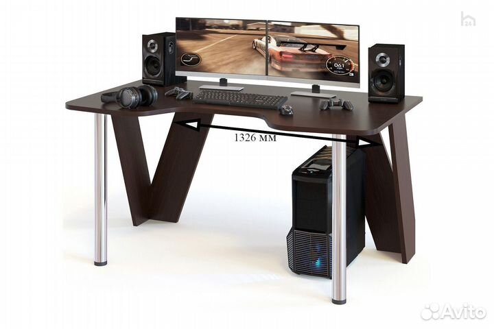Стол компьютерный кст-116