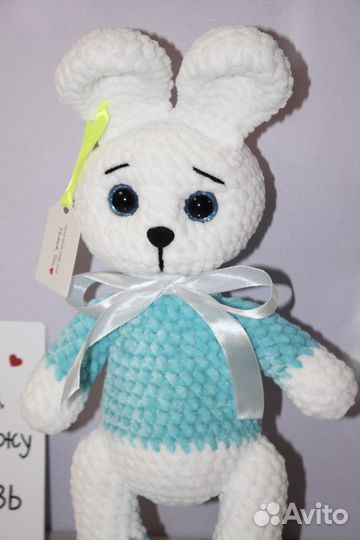 Плюшевый кролик игрушка зайчик заяц подарок