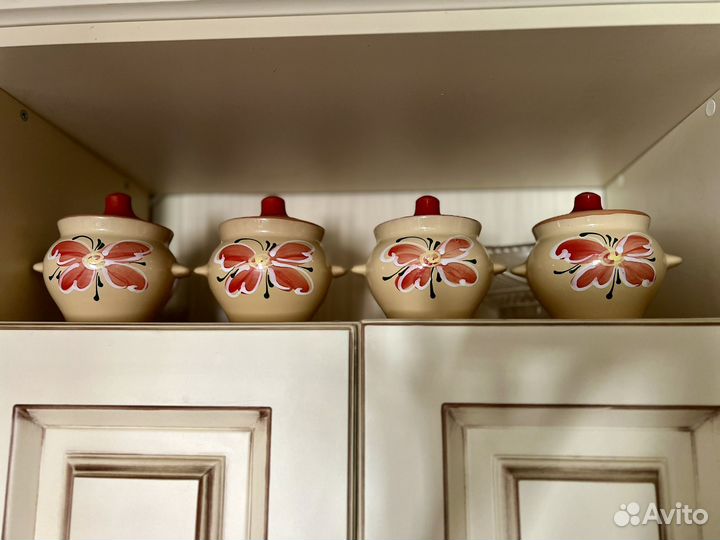 Горшочки для запекания 4 шт