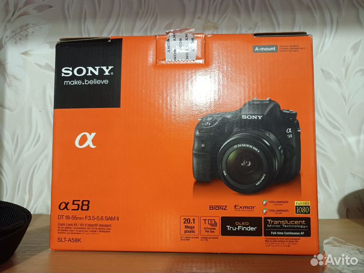 Фотоаппарат Sony a 58