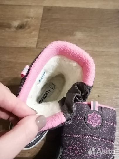 Сапоги зимние для девочки 25 размер