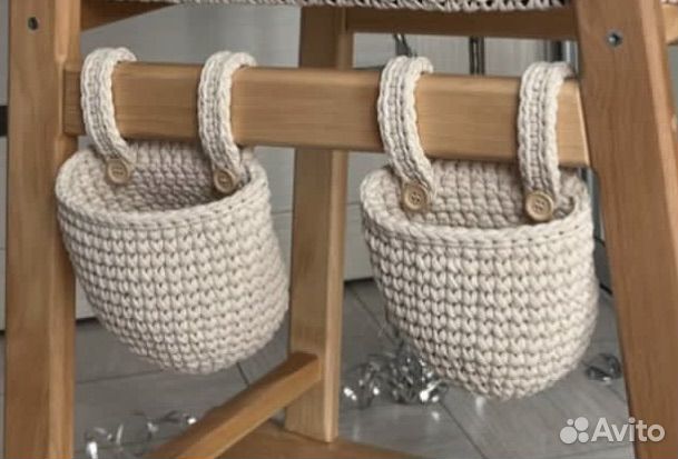 Корзинка подвесная на кроватку новая,для хранения