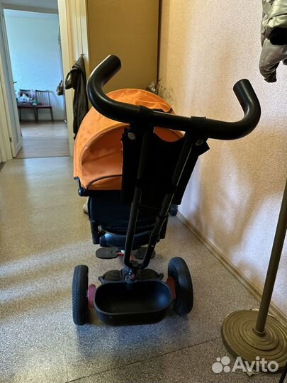 Велосипед с родительской ручкой