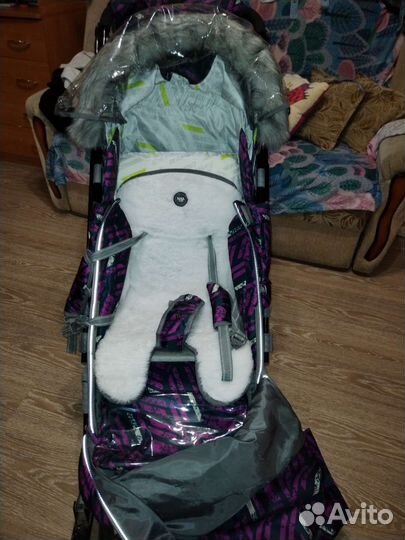 Детские санки коляска