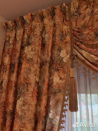 Штора и тюль