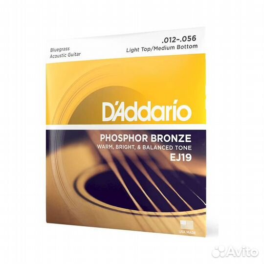 D'addario EJ19 - Струны для акустической