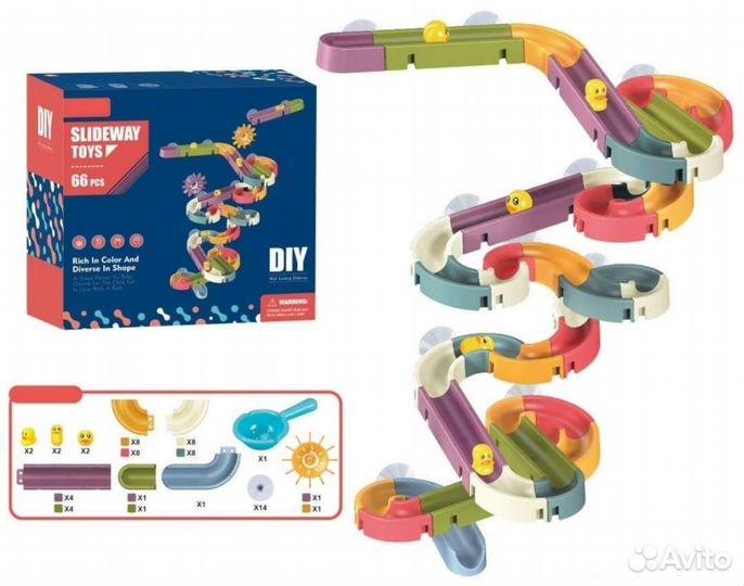 Игрушка для ванны Водные горки