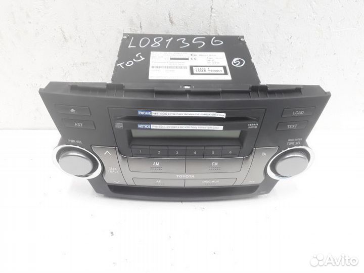 Магнитола Toyota Highlander 2 Restail