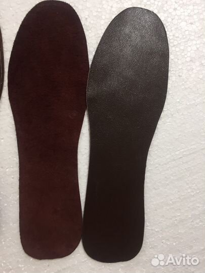 Стельки из натуральной кожи