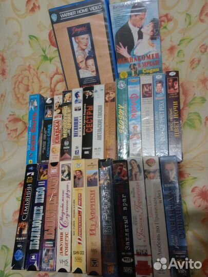 Коллекция видео кассет