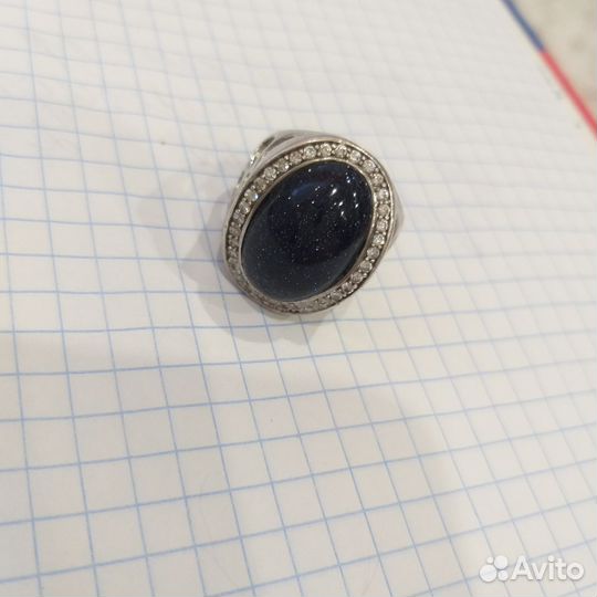 Серебрянный родированный комплект