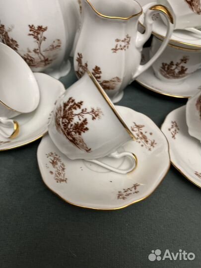 Сервиз чайный Чехия (неполный)