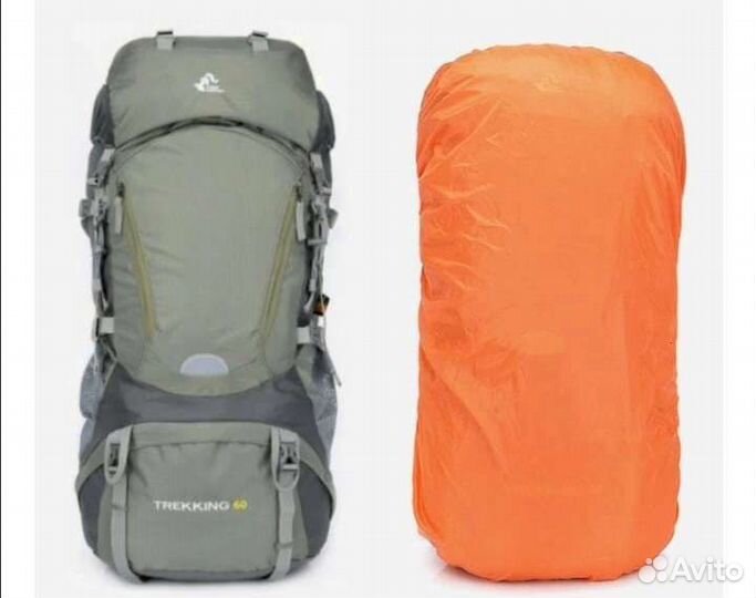 Трекинговый туристический походный рюкзак 70 л