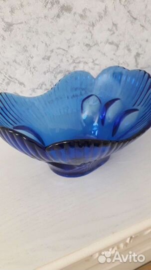 Хрустальная ваза конфетница350р, ваза для фруктов