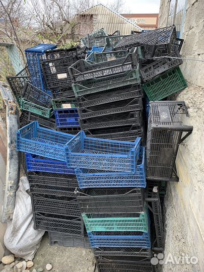 Пластиковые ящики бу