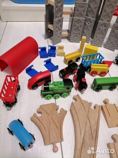 Деревянная железная дорога IKEA brio