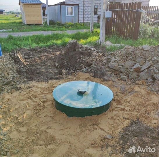 Установка септика под ключ