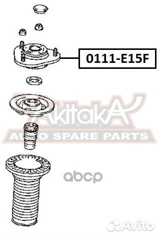 Опора амортизатора перед прав/лев 0111-E15F