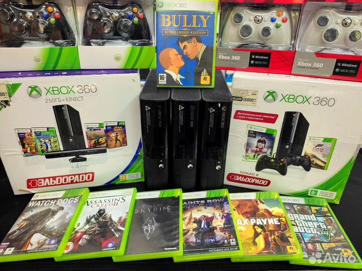 Приставки PS5 PS4 PS3 Nintendo Switch Xbox One-360