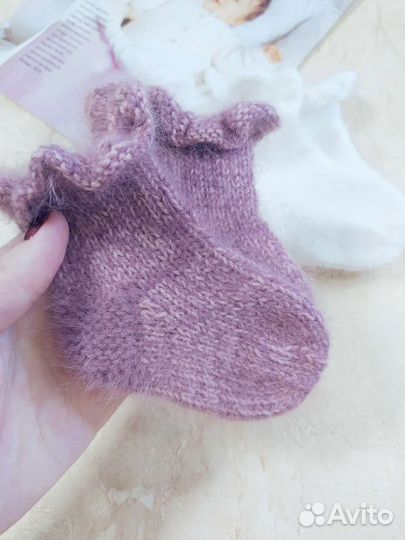 Носки детские, вязаные носки,носочки детские