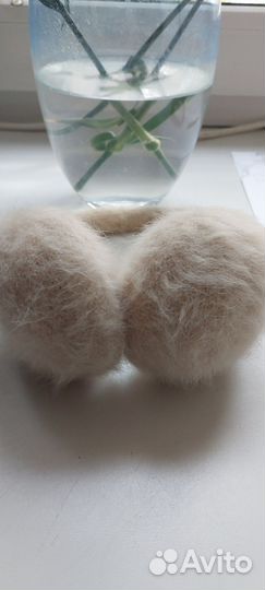 Меховые наушники