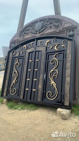 Кованые ворота