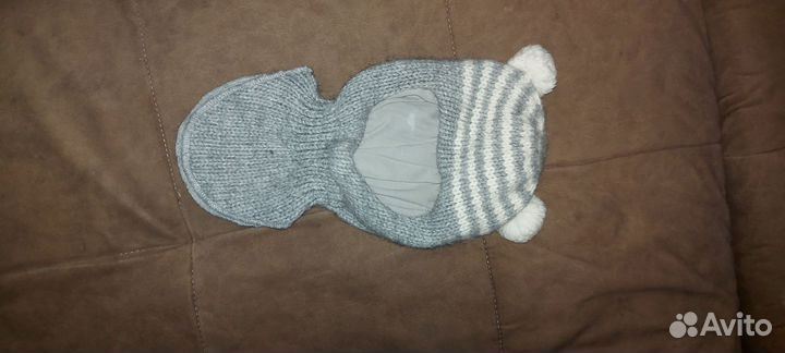 Шапка шлем зимний