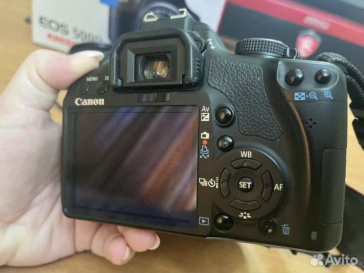 Зеркальный фотоаппарат canon eos 500d