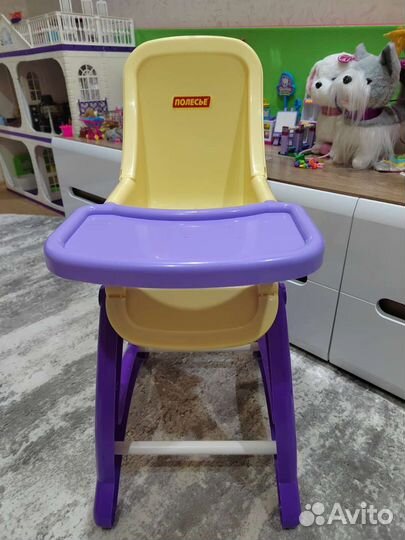 Стульчик для кормления кукол