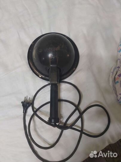 Синяя лампа для прогревания