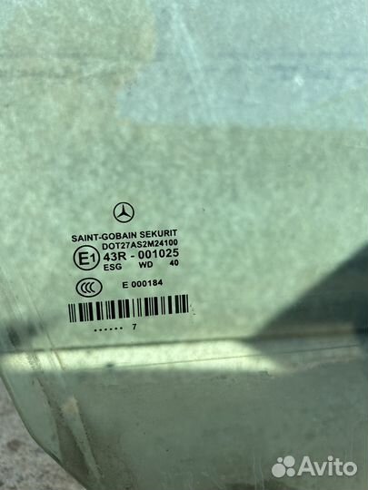 Стекла передние mercedes w211