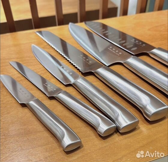 Набор кухонных ножей Smeg