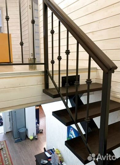 Лестницы с поворотом под ключ