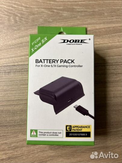 Аккумулятор для геймпада xbox one s/x battery pack