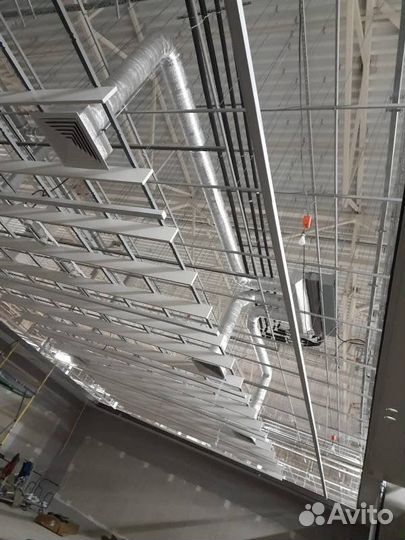 Монтаж вентиляции вентиляционное оборудование