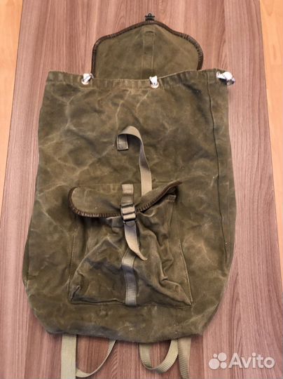 Рюкзак брезентовый туристический.ссср