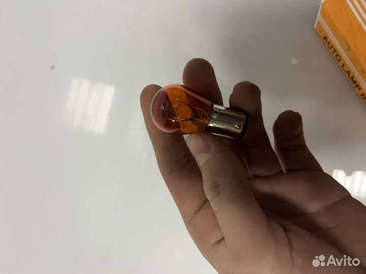 Лампа стопа оранжевая на скутер