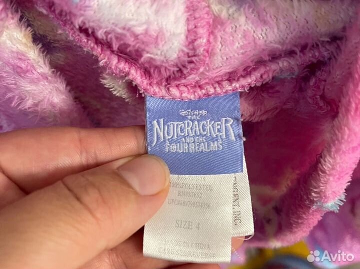 Халат банный махровый для девочки 104 110