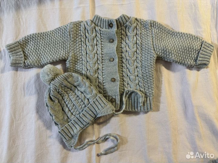 Детский костюм вязаный