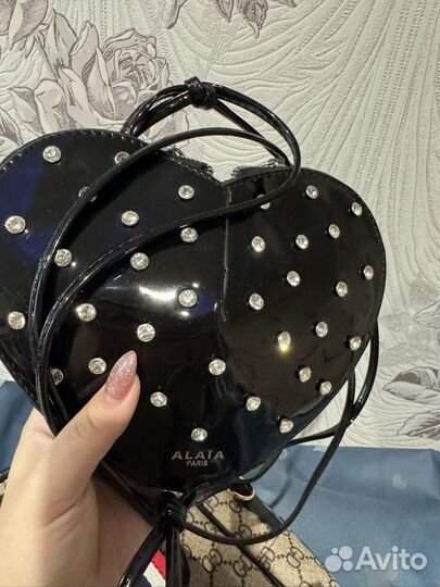 Сумка сердечко alaia