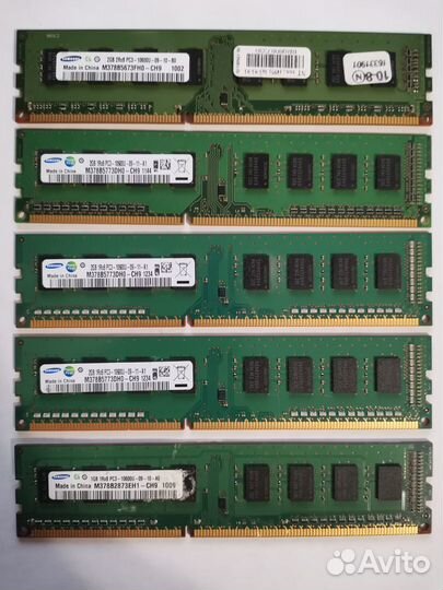 Оперативная память ddr3 4gb, 2gb