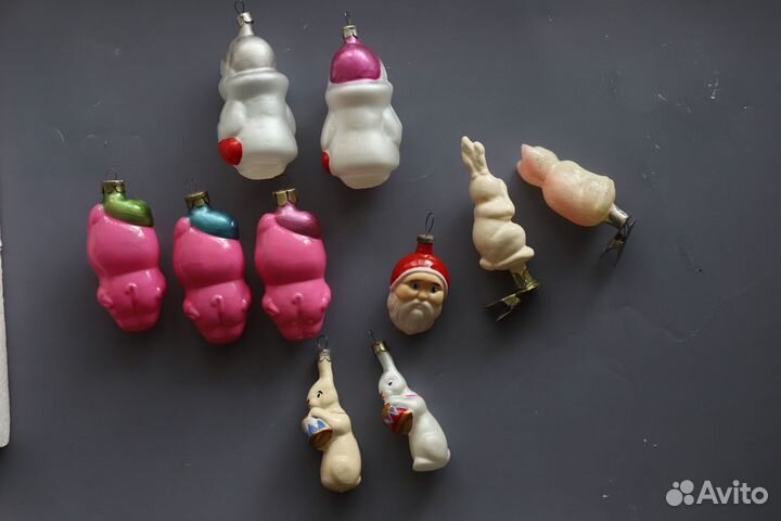 Елочные игрушки СССР