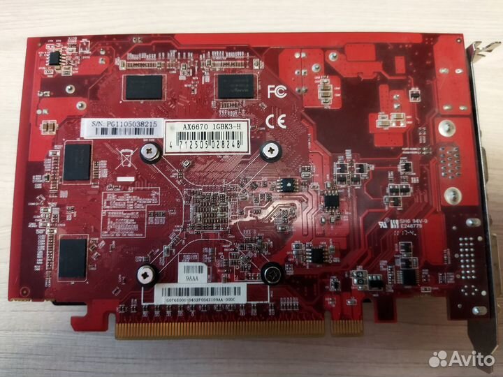 Видеокарты (Radeon HD 6670, HD 4350)