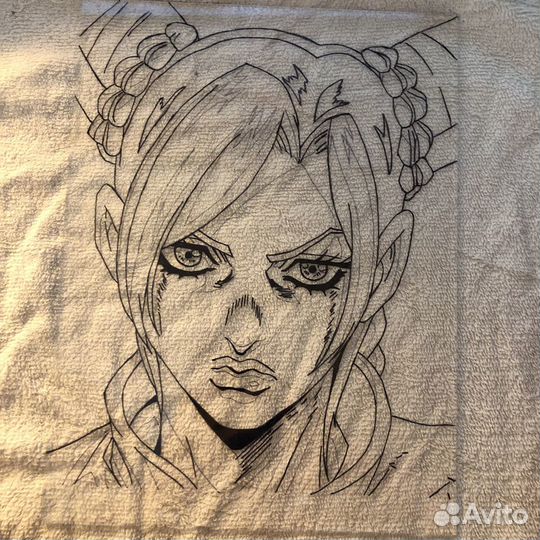 Аниме на стекле, Невероятные приключения Джоджо