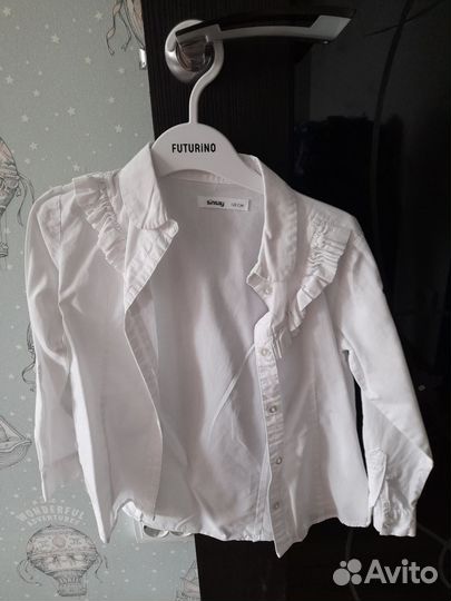 Блузка белая
