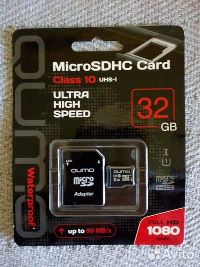 Карта памяти Micro SD 32 гб