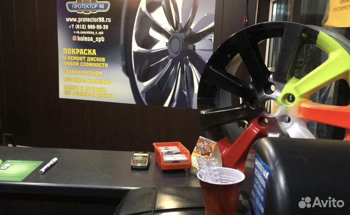 Хранение шин и колёс в сборе и шиномонтаж