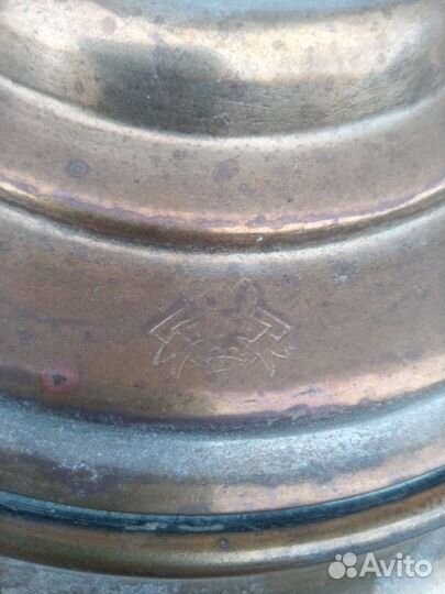 Старинный самовар Тула на углях 5 литров