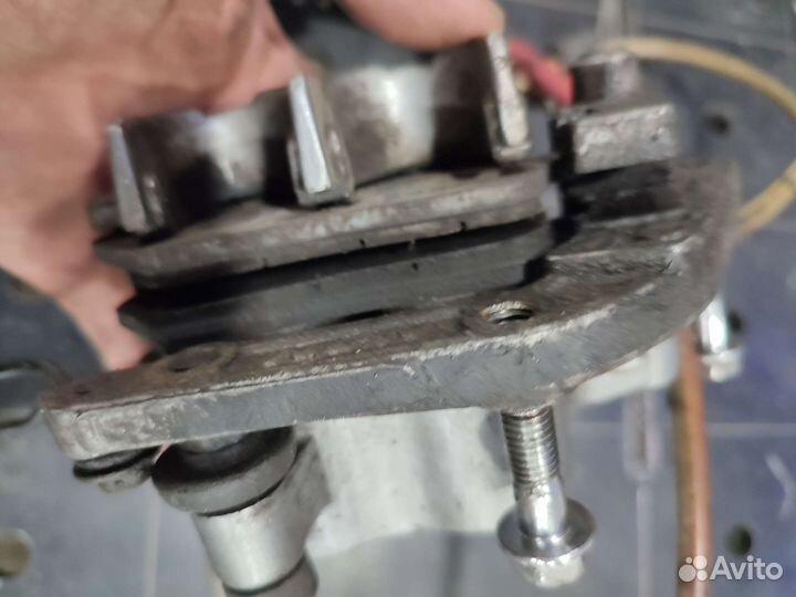 Тормоз передний в сборе honda steed